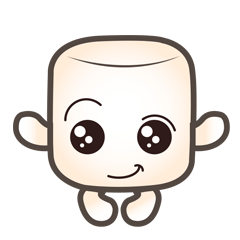 [LINEスタンプ] Cute Marshmallows