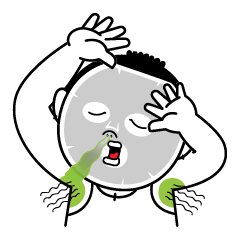 [LINEスタンプ] Mask JJ