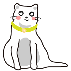 [LINEスタンプ] 猫だ～い好き！しろちゃん！の画像（メイン）