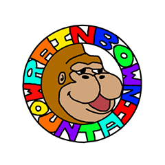 [LINEスタンプ] レインボーマウンテン