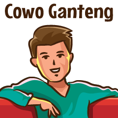 [LINEスタンプ] Cowo Ganteng