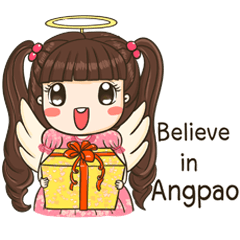 [LINEスタンプ] Believe in Angpao