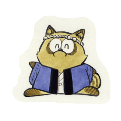 [LINEスタンプ] アライグマの日常