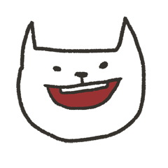 [LINEスタンプ] しろいねこの日々