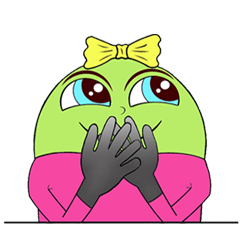 [LINEスタンプ] Egg head Family