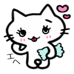 [LINEスタンプ] 憎めないねこ