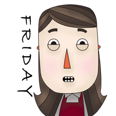 [LINEスタンプ] MR.FRIDAY