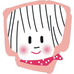 [LINEスタンプ] White face in my line-1