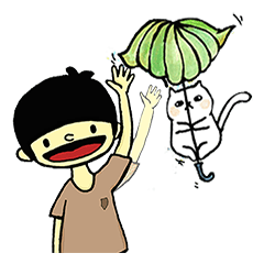 [LINEスタンプ] I and Anggun