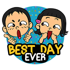 [LINEスタンプ] Special Holiday