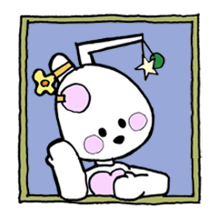 [LINEスタンプ] Dogsili - a pinky day