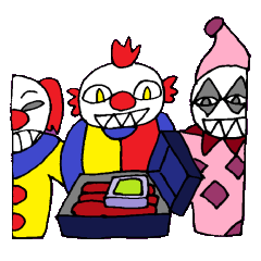 [LINEスタンプ] KM24 Clown The Uncle 2