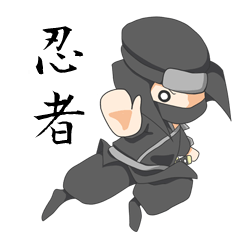 [LINEスタンプ] 忍者すたんぷ