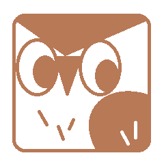[LINEスタンプ] SQUARE OWL