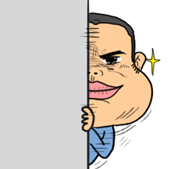 [LINEスタンプ] Ugly people funny and weird life 3rdの画像（メイン）