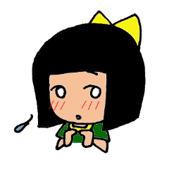 [LINEスタンプ] みどりちゃん2015