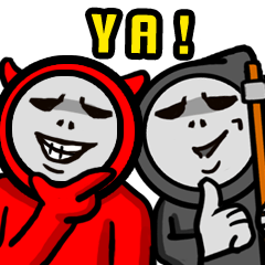 [LINEスタンプ] Hell messenger