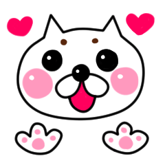 [LINEスタンプ] ぷーねこちゃん