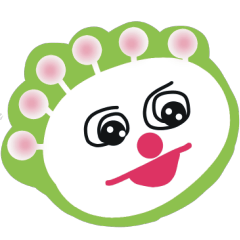 [LINEスタンプ] White face in my line-2