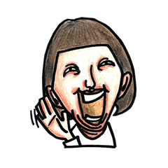 [LINEスタンプ] Double Chin Old Woman