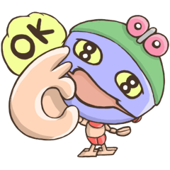 [LINEスタンプ] wind up cheerful