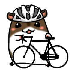 [LINEスタンプ] タキタロウの自転車の画像（メイン）