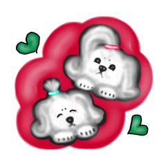 [LINEスタンプ] Puppy Lover