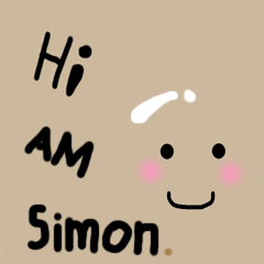 [LINEスタンプ] Simonmanの画像（メイン）