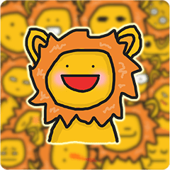 [LINEスタンプ] Shanga The Lion Full Expression