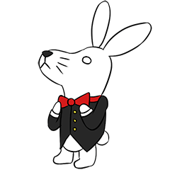 [LINEスタンプ] Funny Bunny Rabbit