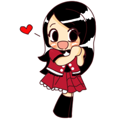 [LINEスタンプ] Mel the Cutest Idol Girl's Daily Life