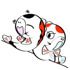 [LINEスタンプ] Fancy carp V.2