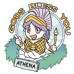 [LINEスタンプ] Gods bless you