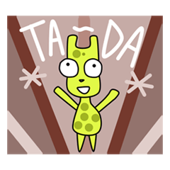 [LINEスタンプ] Raffy Giraffe