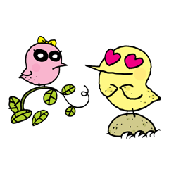 [LINEスタンプ] Pooky love story