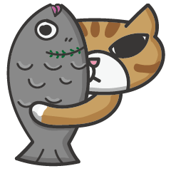 [LINEスタンプ] tabby cat's life