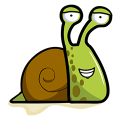 [LINEスタンプ] Slimy Snails