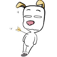 [LINEスタンプ] おちゃめイヌとぅとぅ