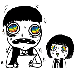 [LINEスタンプ] rainbow life