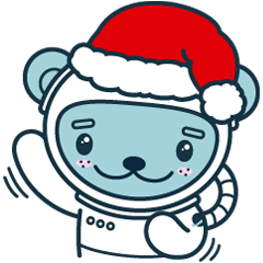 [LINEスタンプ] Christmas and Winter with Jokukuma
