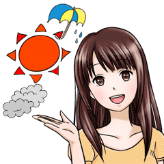 [LINEスタンプ] 中川祐子