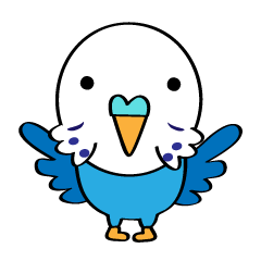 [LINEスタンプ] インコのポコちゃん