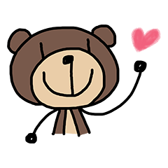 [LINEスタンプ] Hey Bear