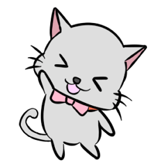 [LINEスタンプ] ねこのシャルちゃん