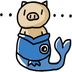 [LINEスタンプ] PigFish