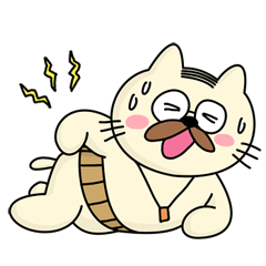 [LINEスタンプ] 猫のニャモメさん #2