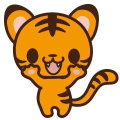 [LINEスタンプ] とらまる -LITTLE TINY TIGER-