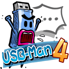 [LINEスタンプ] USB-Man 4の画像（メイン）