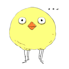 [LINEスタンプ] The chicken have six legs