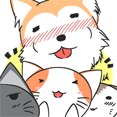 [LINEスタンプ] Mr Jack ＆ Lovely Cats [ENG]